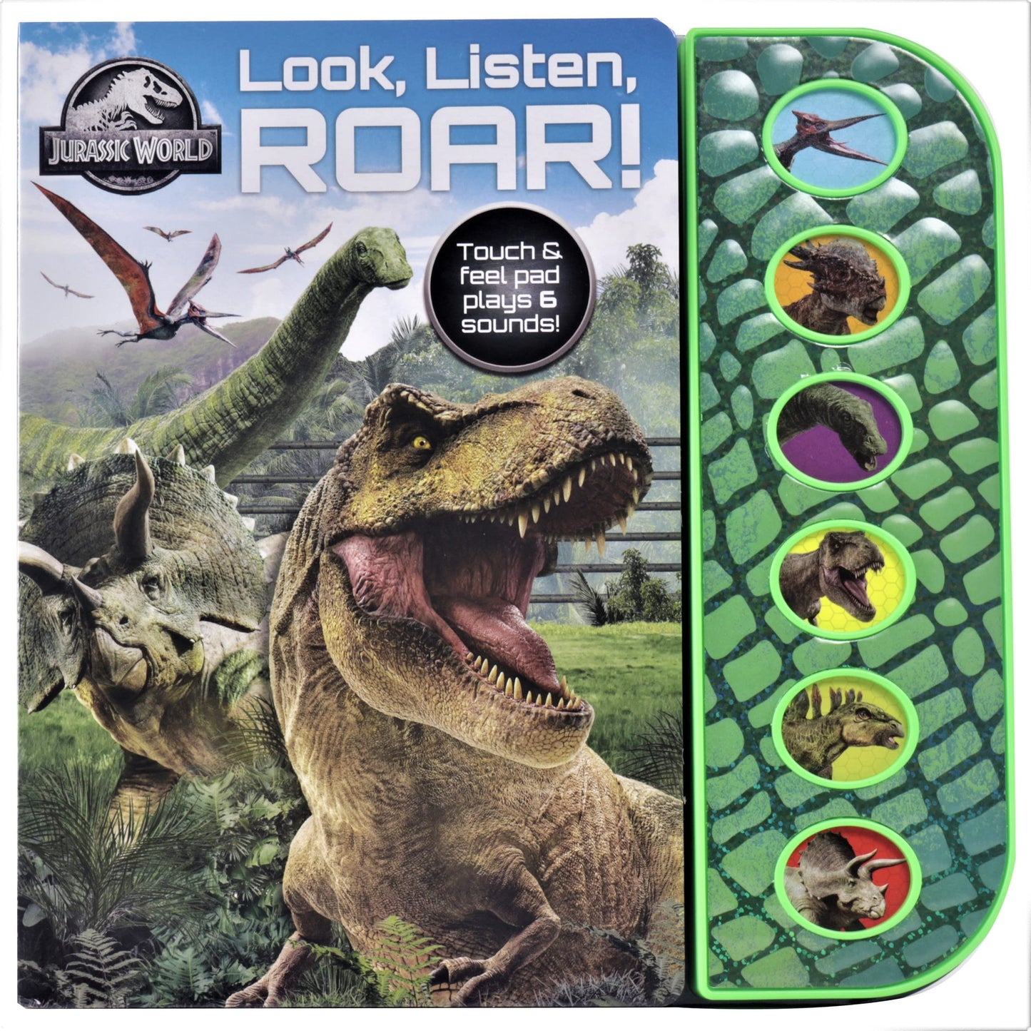 Jurassic World: Look, Listen, Roar Sound Book - 9544