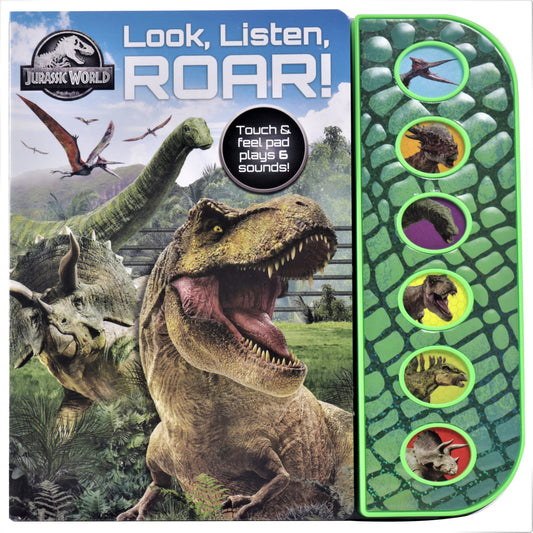 Jurassic World: Look, Listen, Roar Sound Book - 9002