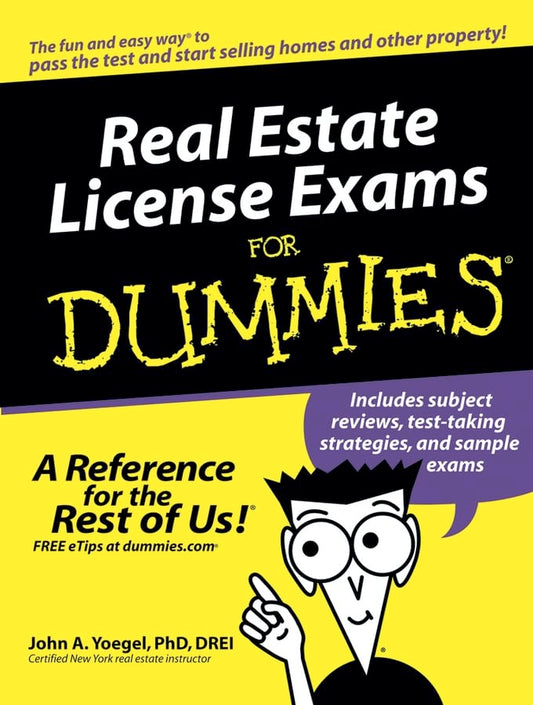 Real Estate License Exams For Dummies - 7053