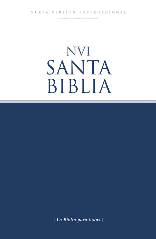 Biblia NVI, Edición económica, Tapa Rústica /Spanish Holy Bible NVI, Economy Edition, Softcover (Spanish Edition) - 6557