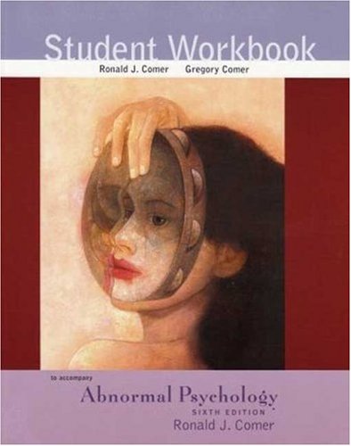 Abnormal Psychology Student Workbook - 7509