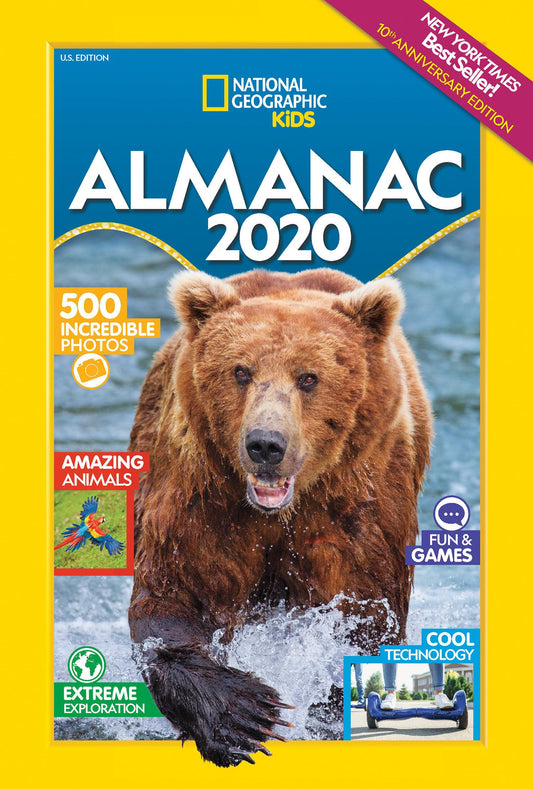 National Geographic Kids Almanac 2020 (National Geographic Almanacs) - 9179