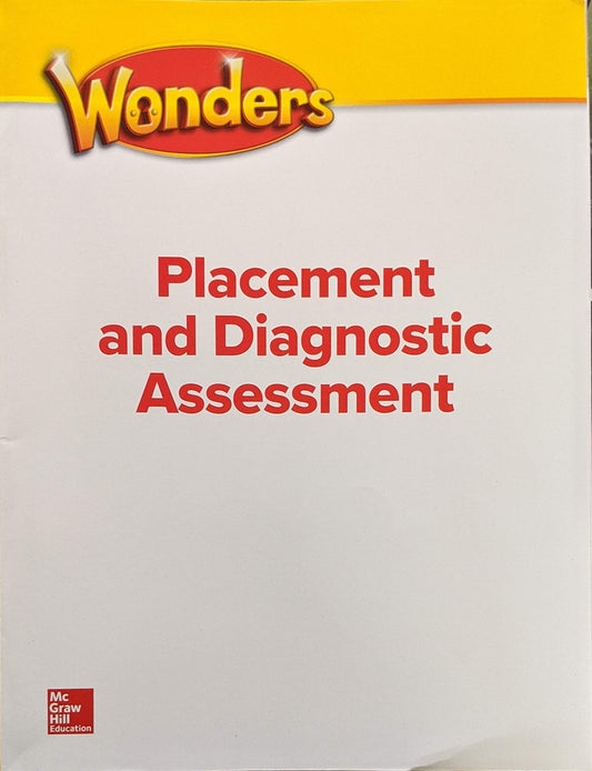 Wonders Grades K-5 Placement and Diagnostic Assessment (ELEMENTARY CORE READING) - 4784