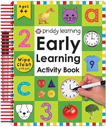 Wipe Clean: Early Learning Activity Book (Wipe Clean Activity Books) - 7801