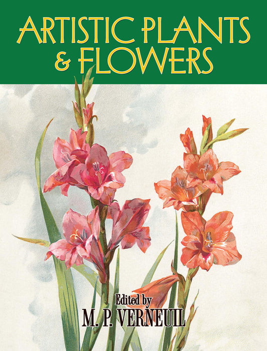 Artistic Plants and Flowers (Dover Fine Art, History of Art) - 8441