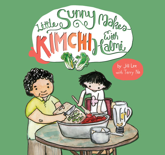 Little Sunny Makes Kimchi with Halmi - 7567