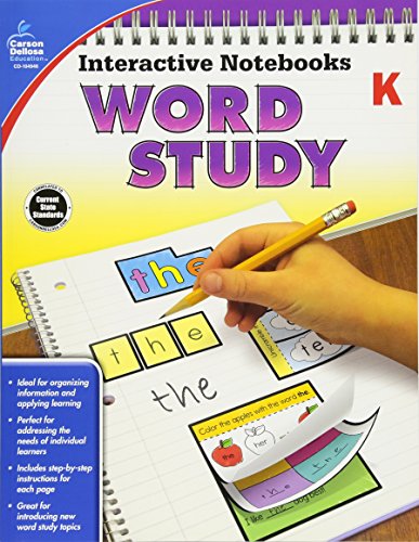Interactive Notebooks Word Study, Grade K - 9751