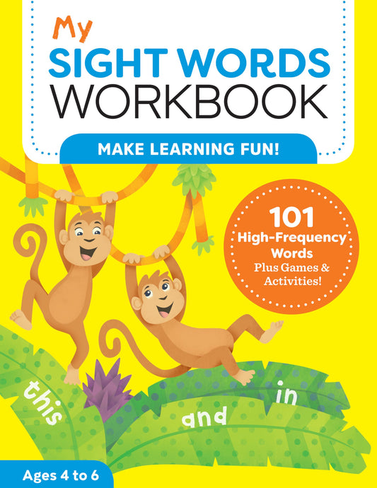 My Sight Words Workbook: 101 High-Frequency Words Plus Games & Activities! (My Workbook) - 2068