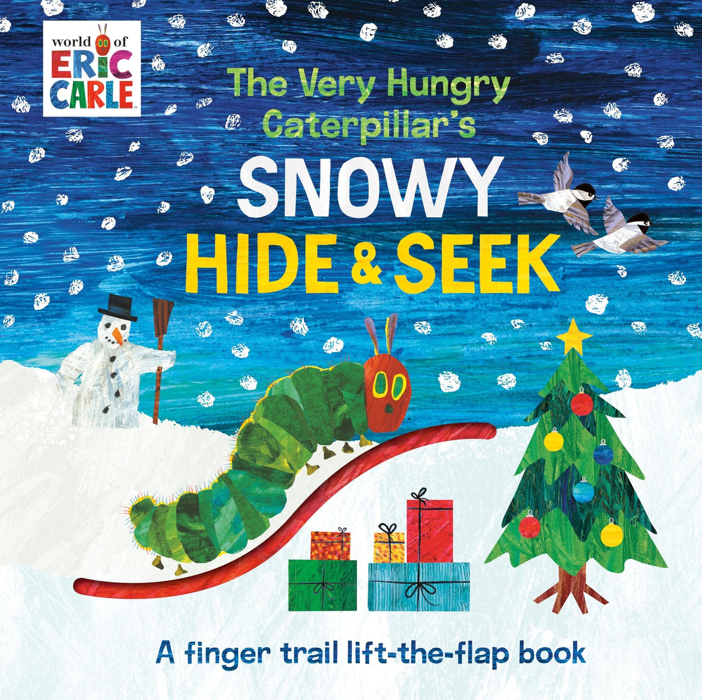 The Very Hungry Caterpillar's Snowy Hide & Seek: A Finger Trail Lift-the-Flap Book (The World of Eric Carle) - 6424