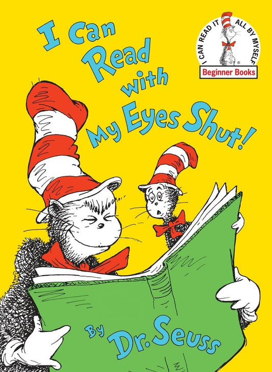 I Can Read With My Eyes Shut! (Beginner Books) - 1429