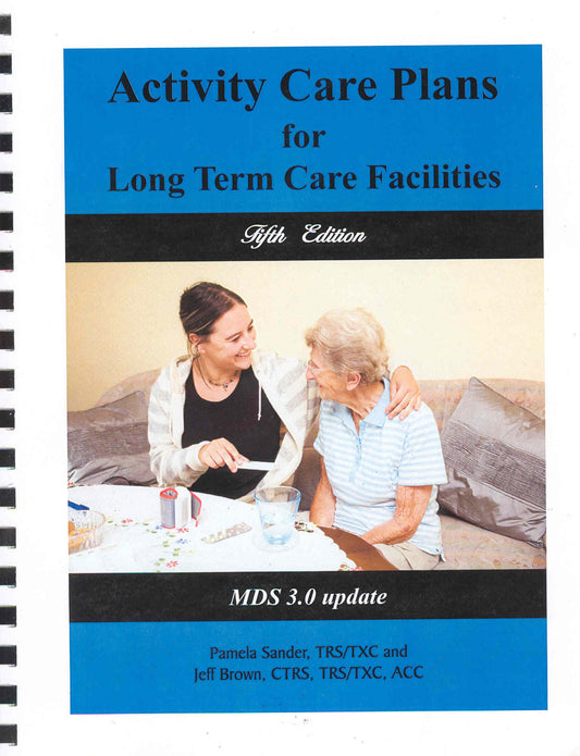 Activity Care Plans for Long Term Care Facilities No. 106 - 8676