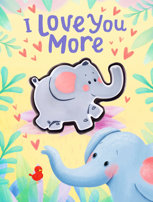 I Love You More - Childrens Board Book - Touch and Squeak - Squishy and Squeaky - 9484