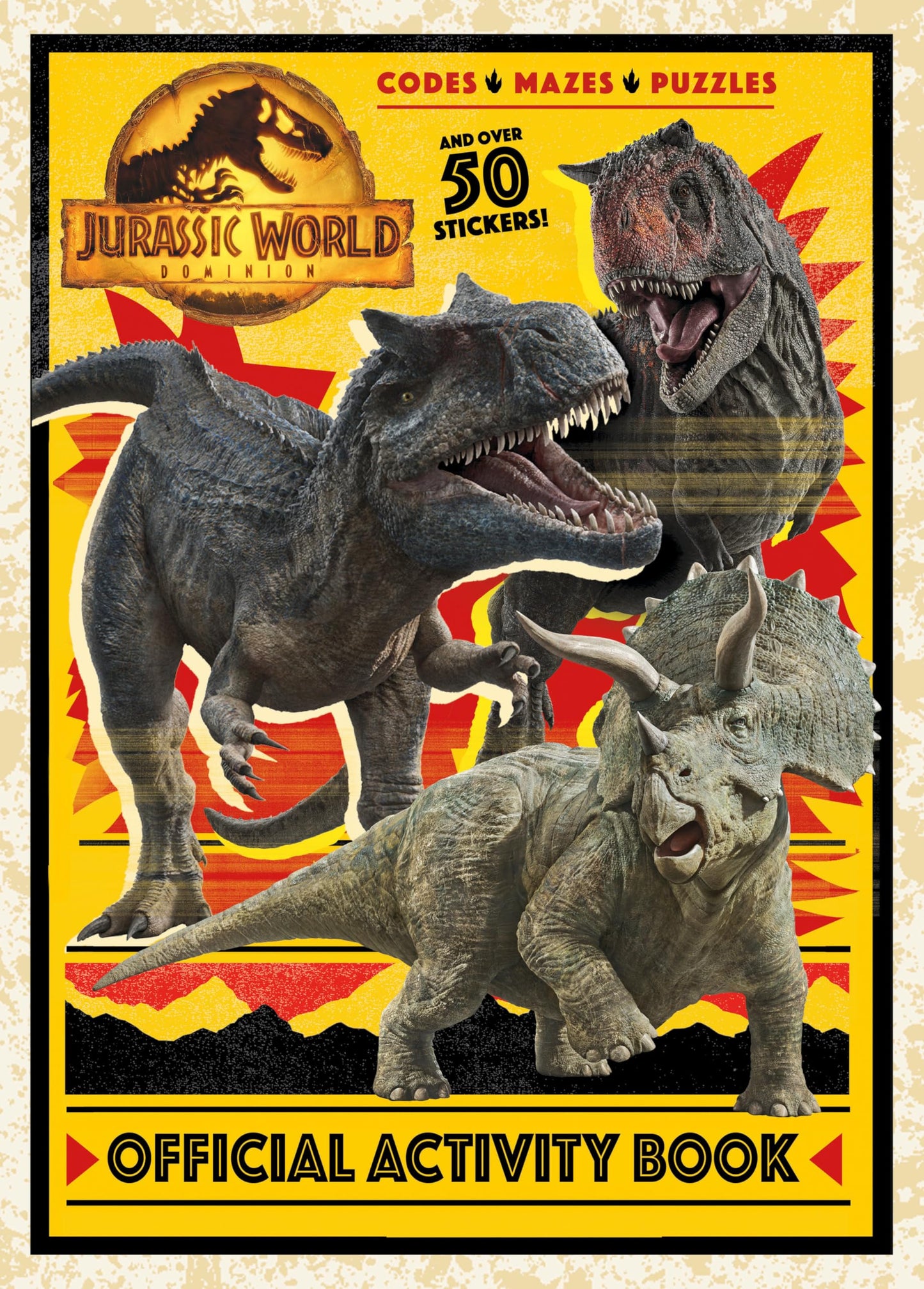 A Random House Official Activity Book (Jurassic World Dominion) - 6615