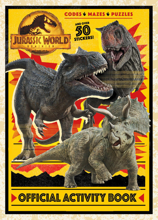 A Random House Official Activity Book (Jurassic World Dominion) - 6615