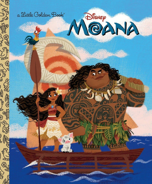 Moana Little Golden Book (Disney Moana) - 2508