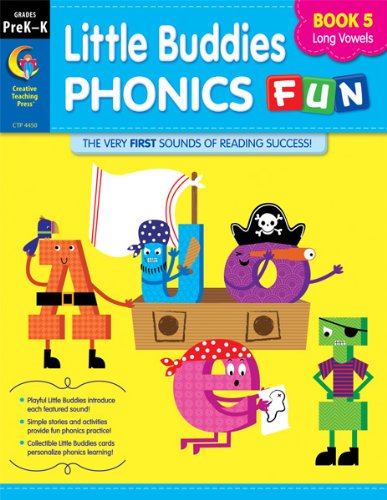 Little Buddies Phonics Fun, Book 5: Long Vowels - 5275