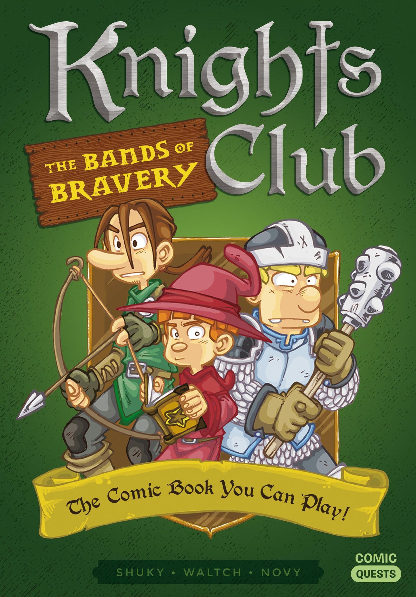 Knights Club: The Bands of Bravery: The Comic Book You Can Play (Comic Quests) - 5313