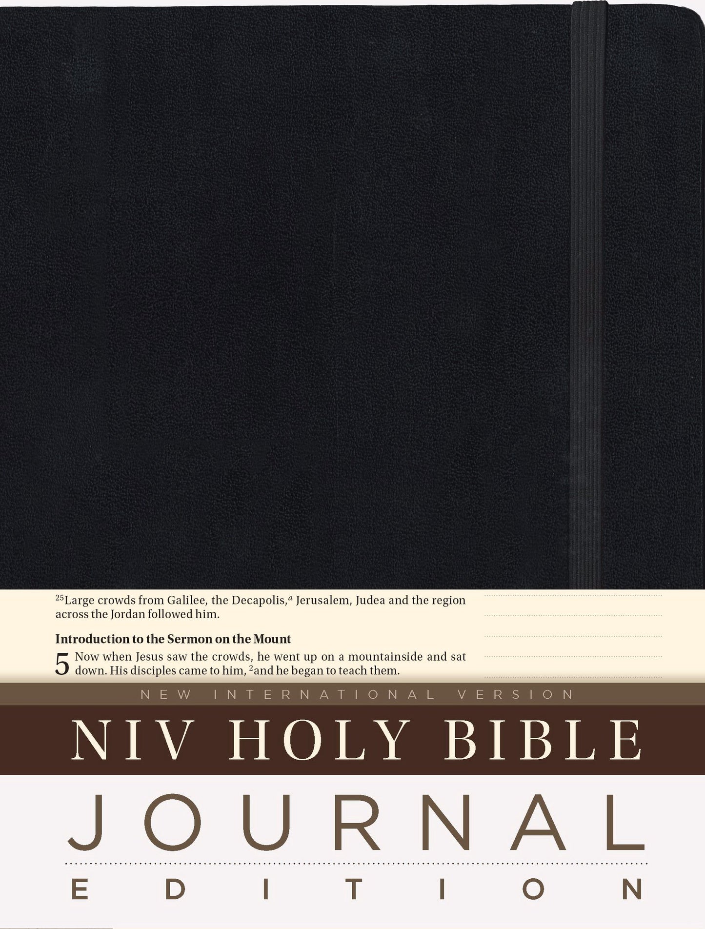 NIV, Holy Bible, Journal Edition, Hardcover - 8318
