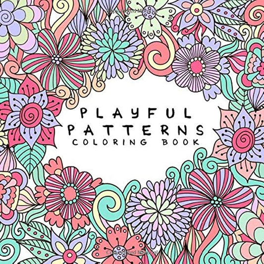 Playful Patterns Coloring Book: For Kids Ages 6-8, 9-12 - 8724