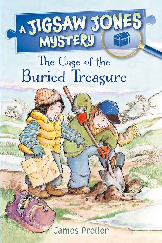 Jigsaw Jones: The Case of the Buried Treasure (Jigsaw Jones Mysteries) - 4708