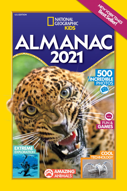 National Geographic Kids Almanac 2021, U.S. Edition (National Geographic Almanacs) - 8359