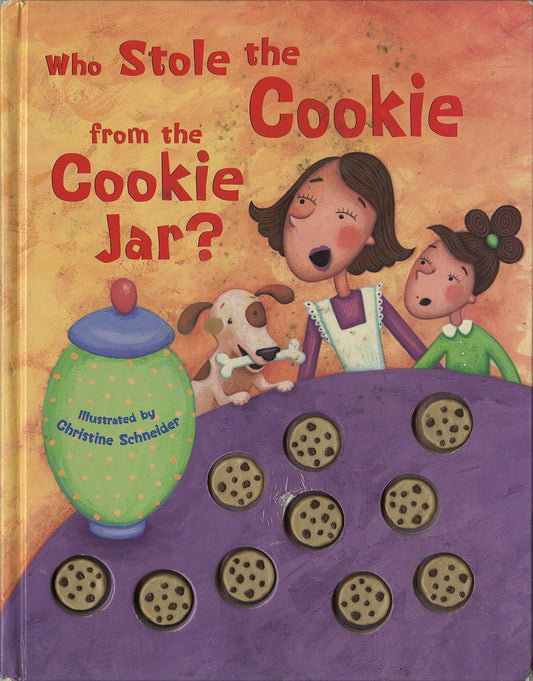 Bendon 42799 Piggy Toes Press Who Stole The Cookies Counting Storybook - 2236