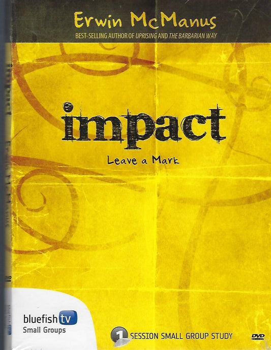 Bluefish TV Adult Small Group Curriculum: Impact with Erwin McManus DVD - 9023