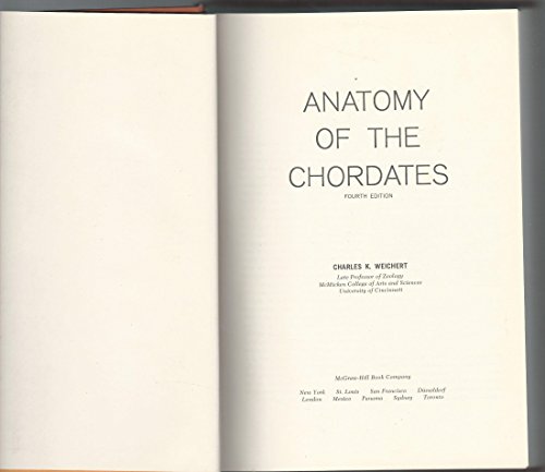 Anatomy of the Chordates - 7277