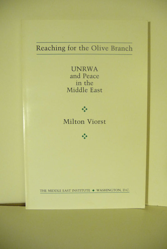 Reaching for the Olive Branch: Unrwa and Peace in the Middle East - 157