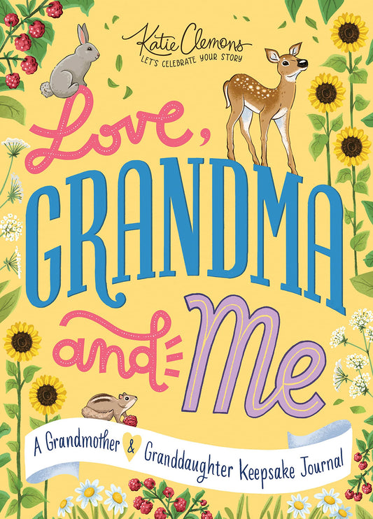 Love, Grandma and Me: A Guided Journal for Girls and their Grandmas to Create a Precious Memory Book Together - 2760