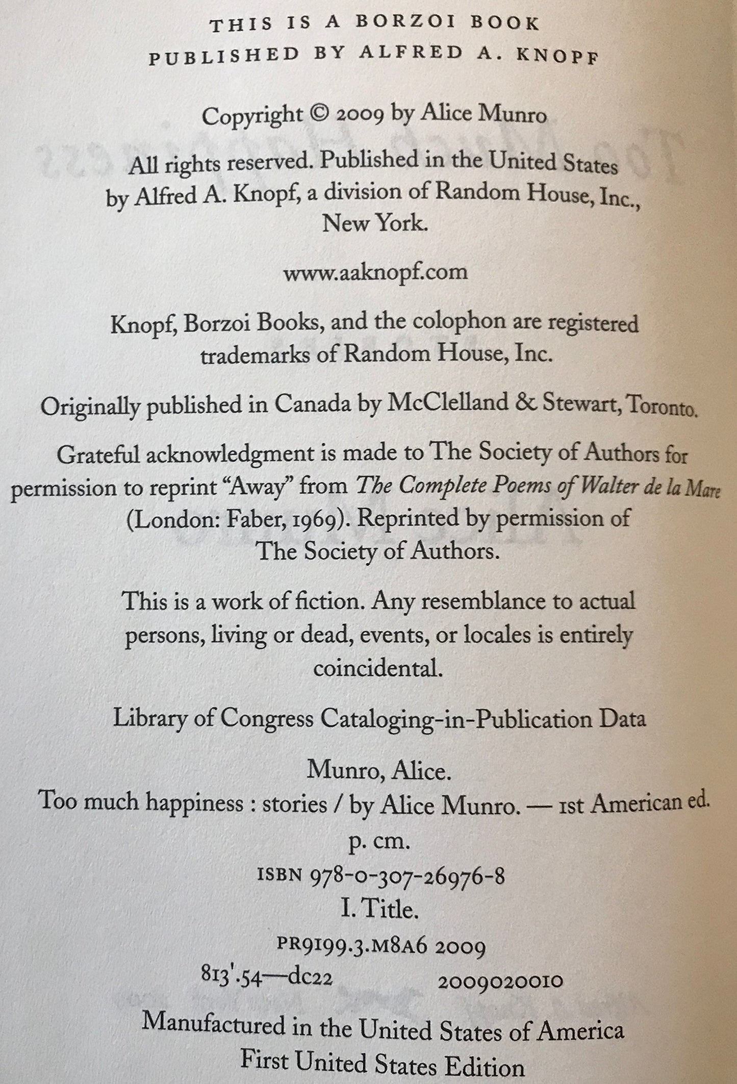 Too Much Happiness: Stories - 7993