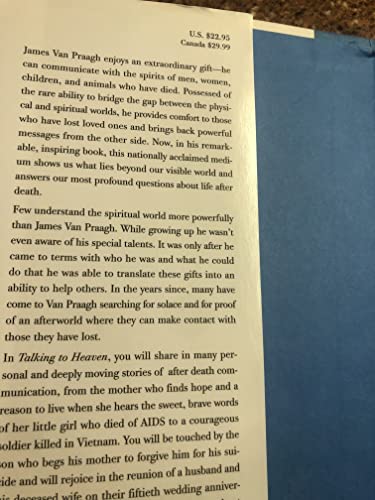 Talking to Heaven: A Medium's Message of Life After Death