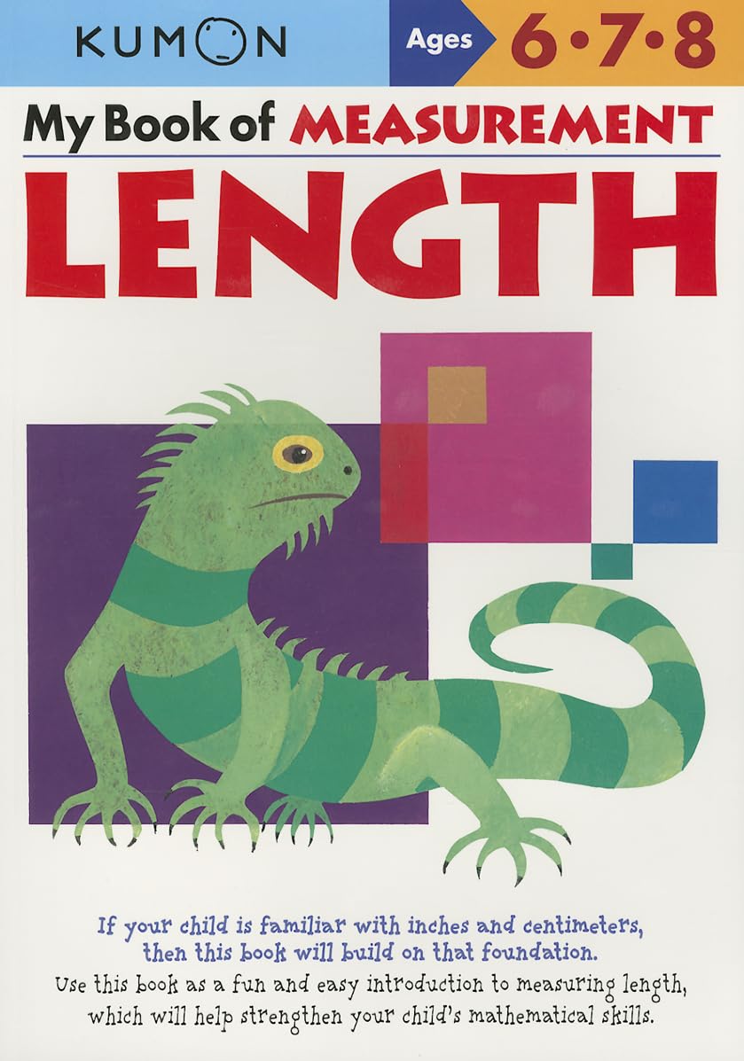 My Book Of Measurement: Length (Kumon Math Workbooks) - 7384
