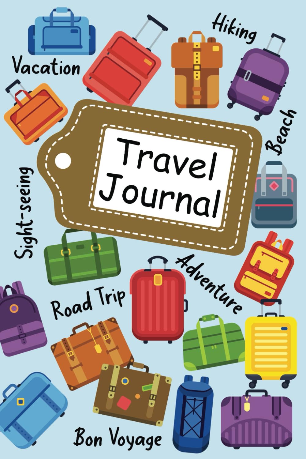 Travel Journal: Teen Travel Journal | Writing Prompts for Documenting Vacations and Travels - 4355
