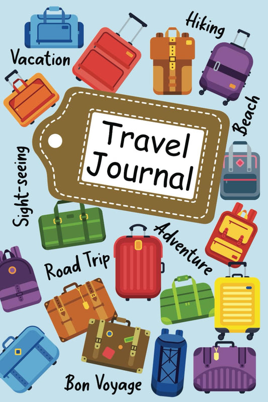 Travel Journal: Teen Travel Journal | Writing Prompts for Documenting Vacations and Travels - 4355