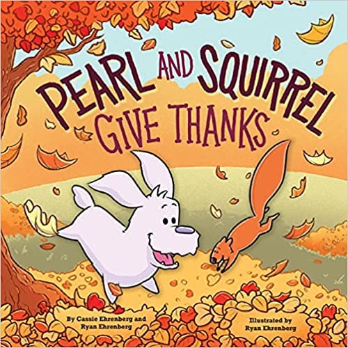 Pearl and Squirrel Give Thanks - 4486
