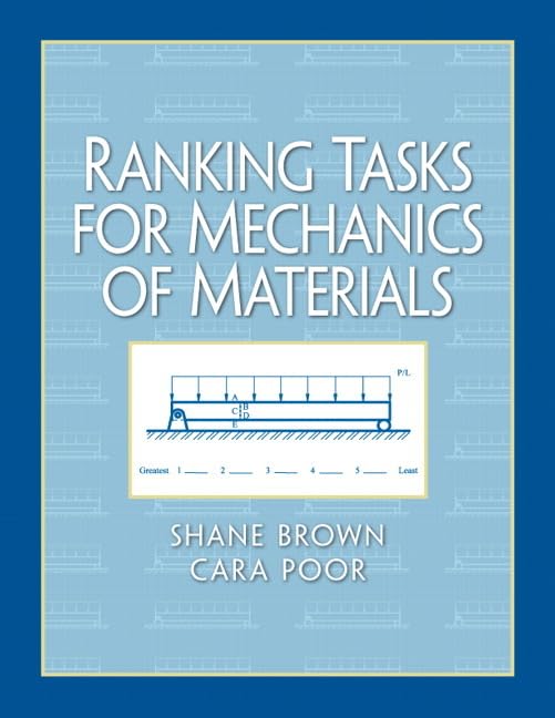Ranking Tasks for Mechanics of Materials - 5490