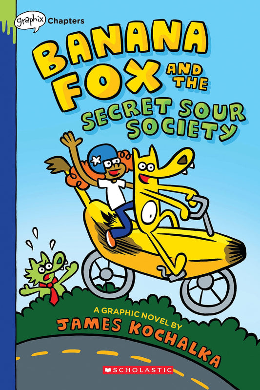 Banana Fox and the Secret Sour Society: A Graphix Chapters Book (Banana Fox #1) (1) - 7908