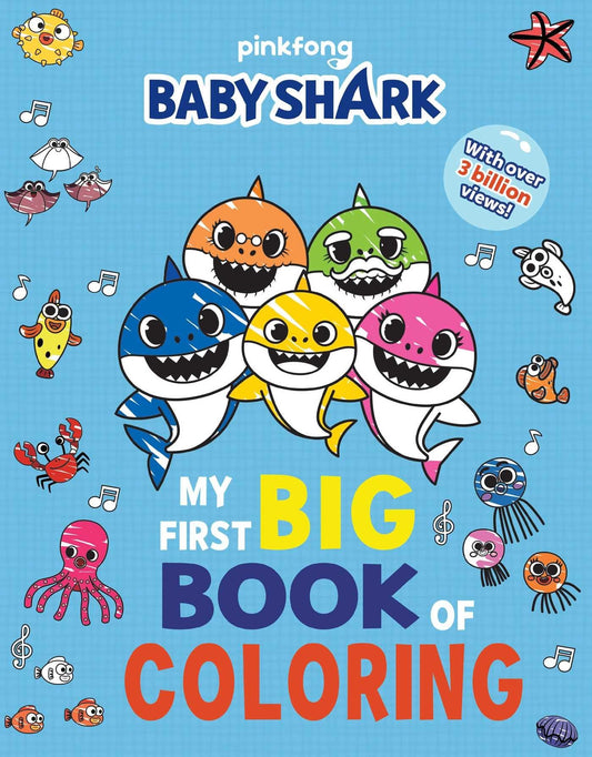 Baby Shark: My First Big Book of Coloring - 6959