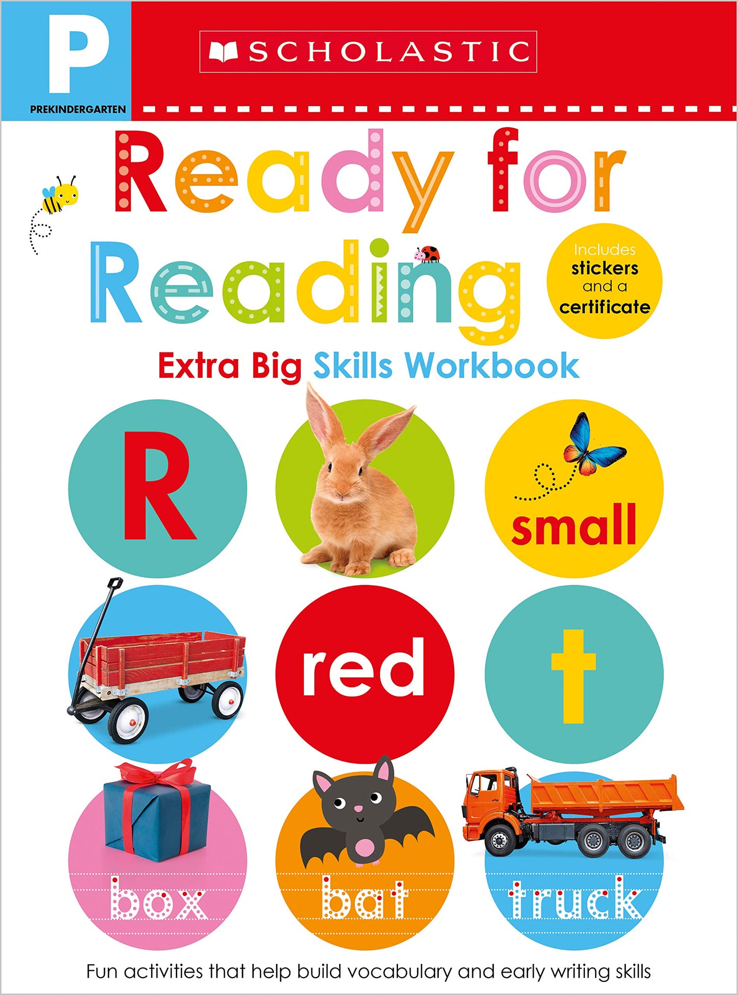Pre-K Ready for Reading Workbook: Scholastic Early Learners (Extra Big Skills Workbook) - 4669