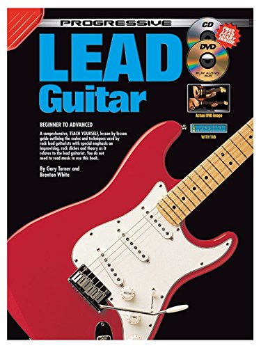 Progressive Lead Guitar. Partitions, Livre, CD, DVD (Région 0) pour Guitare - 2928