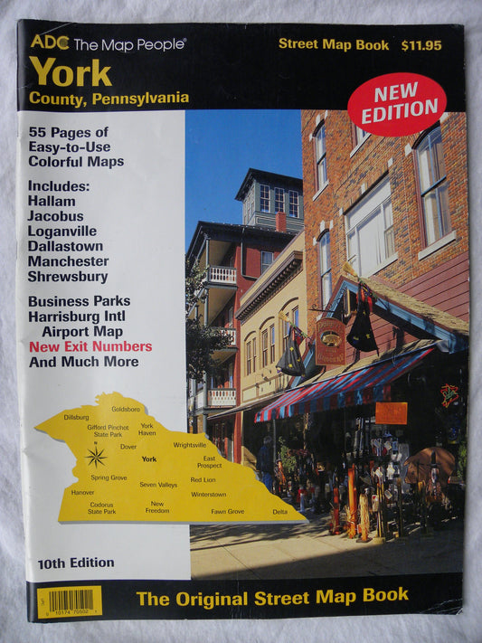 York County, Pennslyvania Steet Map Book - 483