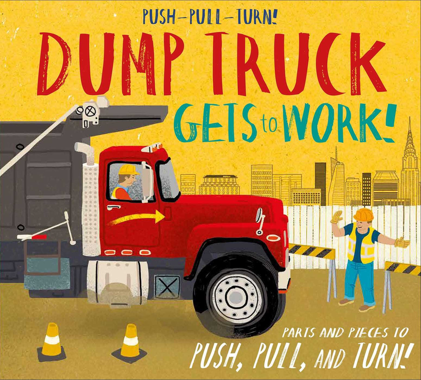 Push-Pull-Turn! Dump Truck Gets to Work! (Paper Projects) - 7300