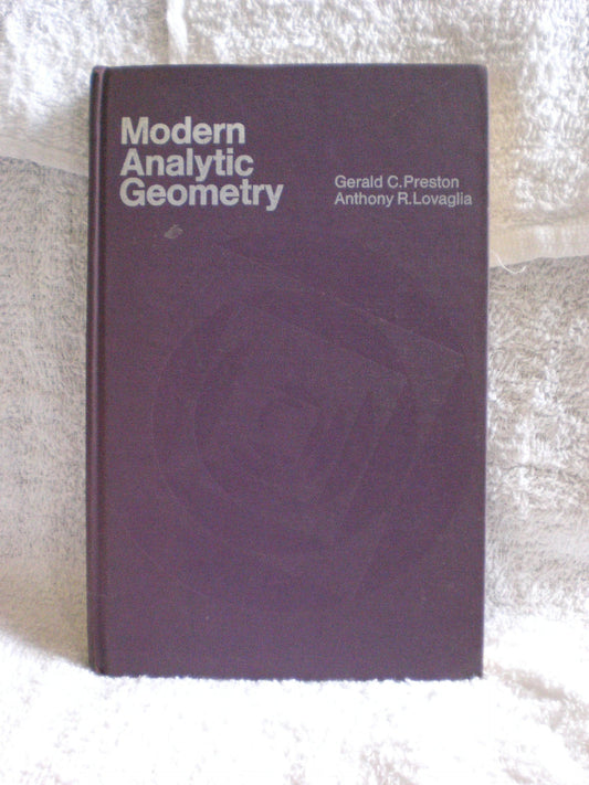 Modern analytic geometry - 1643