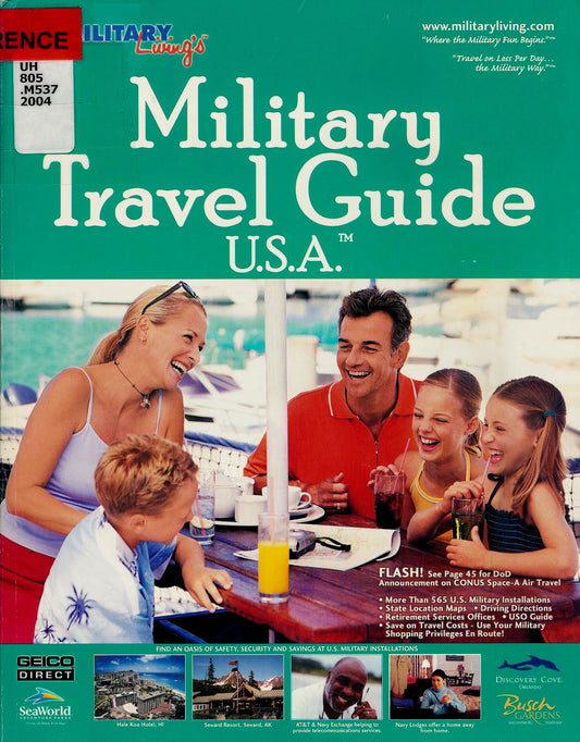 Military Travel Guide U.S.A. - 9152