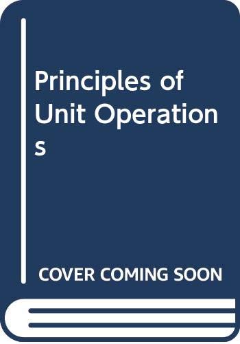 Principles of Unit Operations - 7567