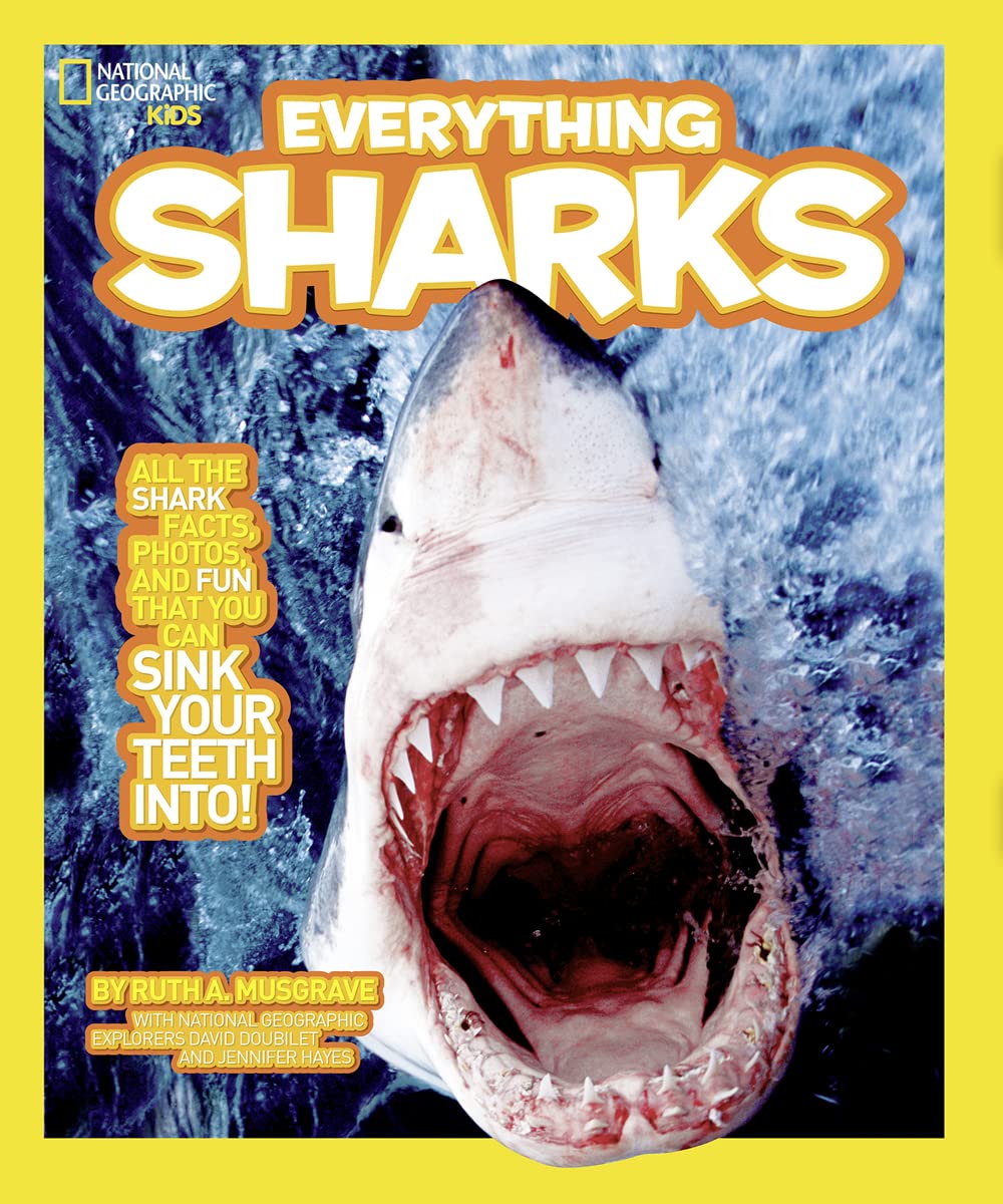 National Geographic Kids Everything Sharks: All the shark facts, photos, and fun that you can sink your teeth into - 9562
