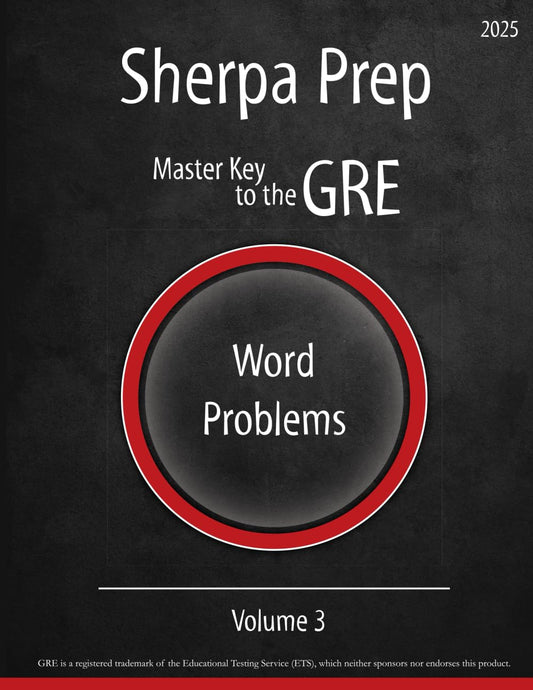 Word Problems: Master Key to the GRE - 1257